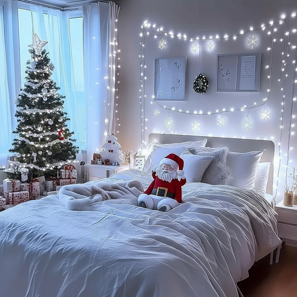 Extensión Luces LED 6 Metros 92 LED Navideñas Guirnalda Cable Verde 1414-GE100L