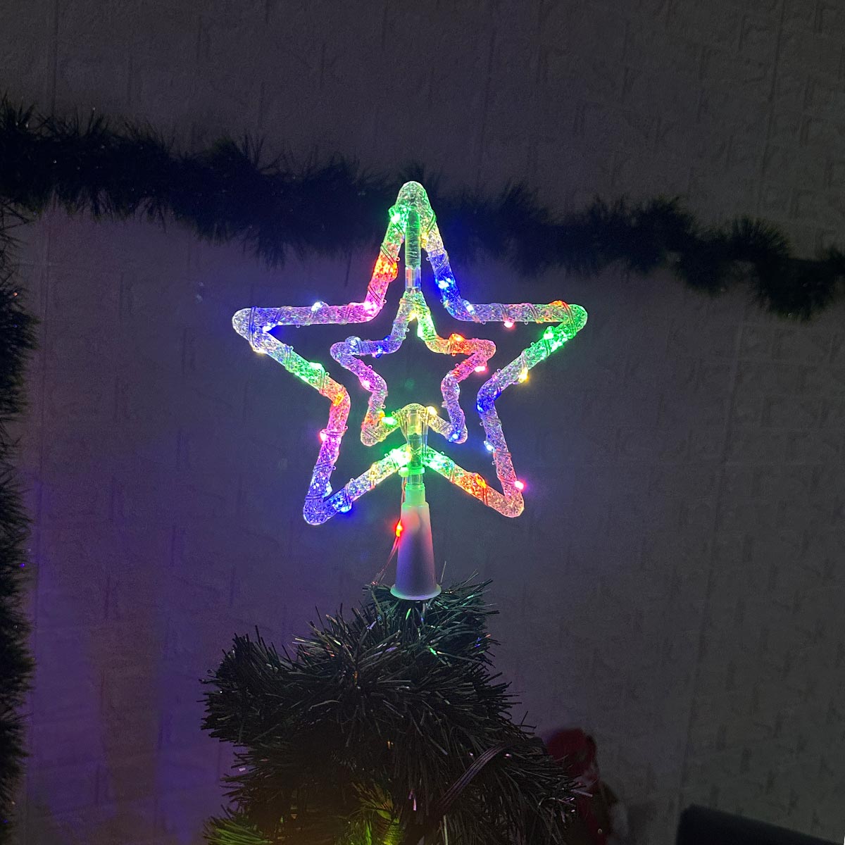 Estrella Árbol De Navidad Luz LED 2283