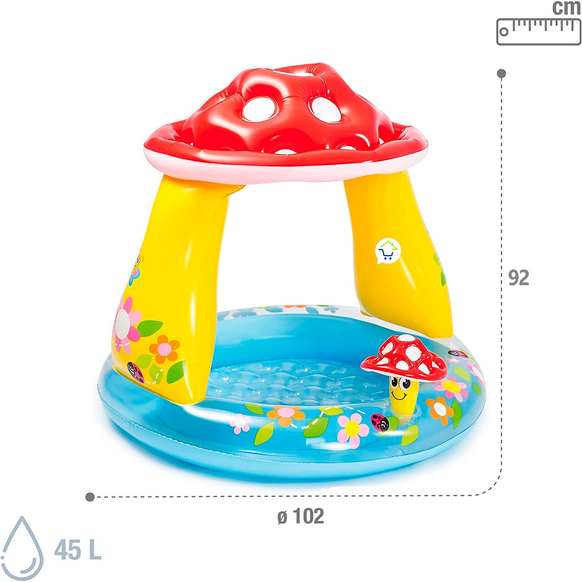 Piscina Inflable Hongo Infantil 57114NP