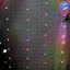 Cortina Esferas Navidad 2.8 x 1.9 m 120 LED Cristal Luces Decorativas 1815A