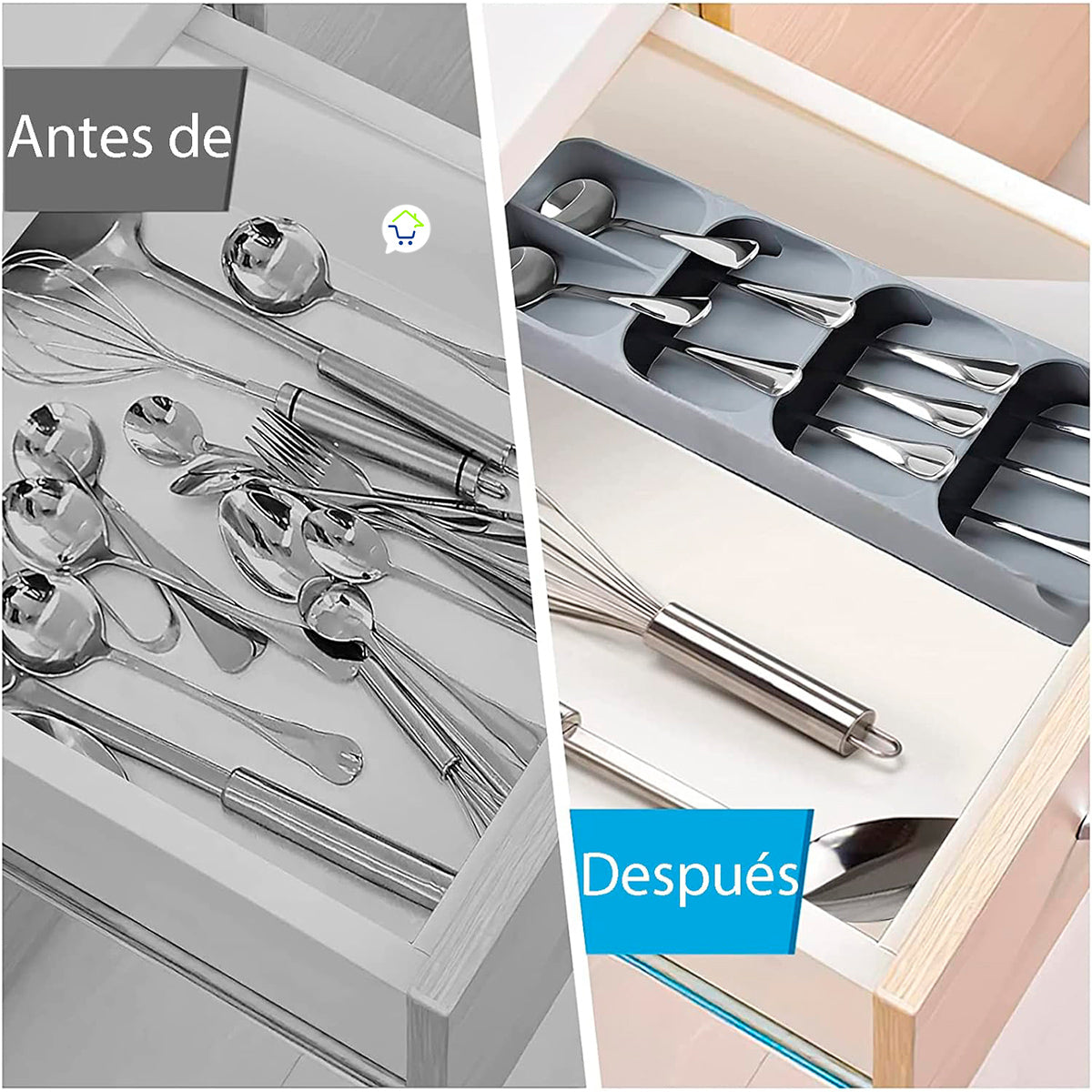 Organizador De Cubiertos Utensilios Para Cocina ML-2150