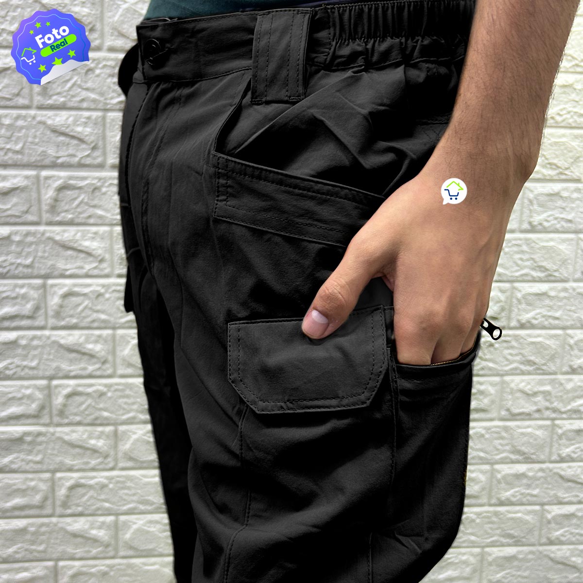 Pantalón Impermeable Táctico Anti fluidos Secado Rápido MK-017