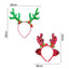 Diadema Cuernos Reno Luces LED Accesorio Navidad D03LED