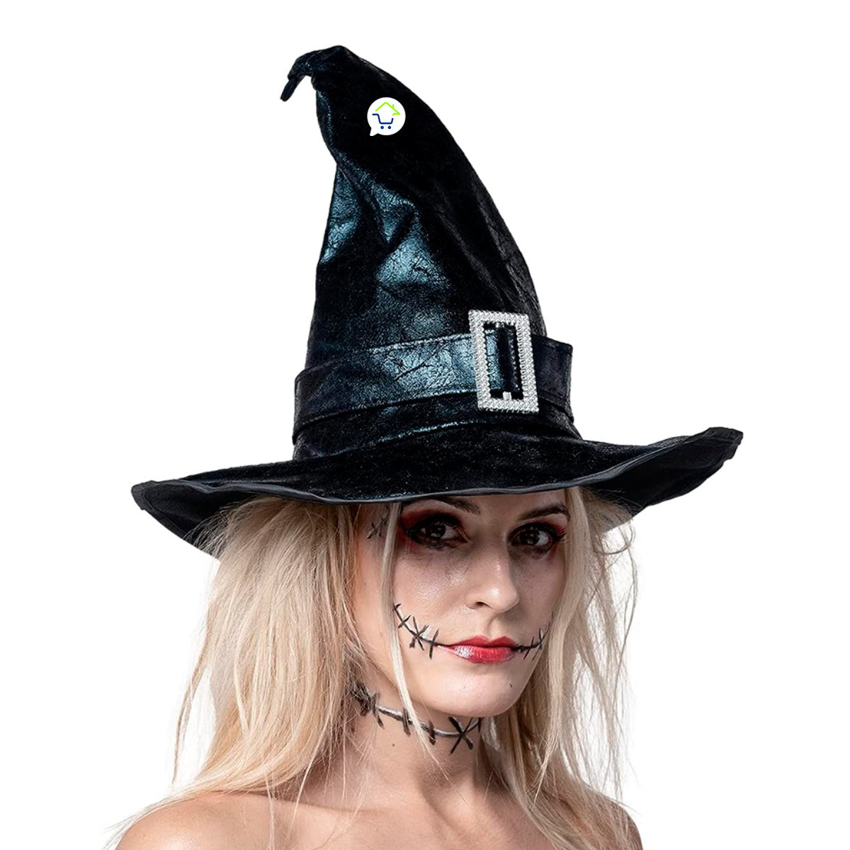 Sombrero De Bruja Accesorio Disfraz Halloween OF-637