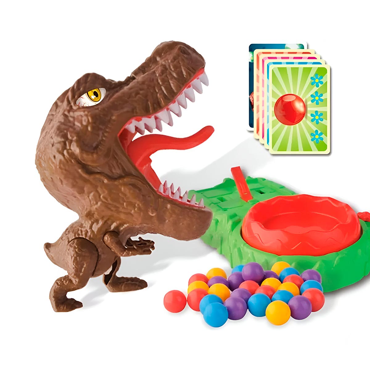 Juego de Mesa Familiar Precaución Dinosaurio QY0020A