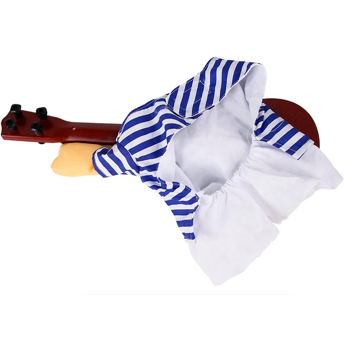 Disfraz Para Mascotas De Guitarrista Músico Guitarra Halloween Perro Gatos PR398