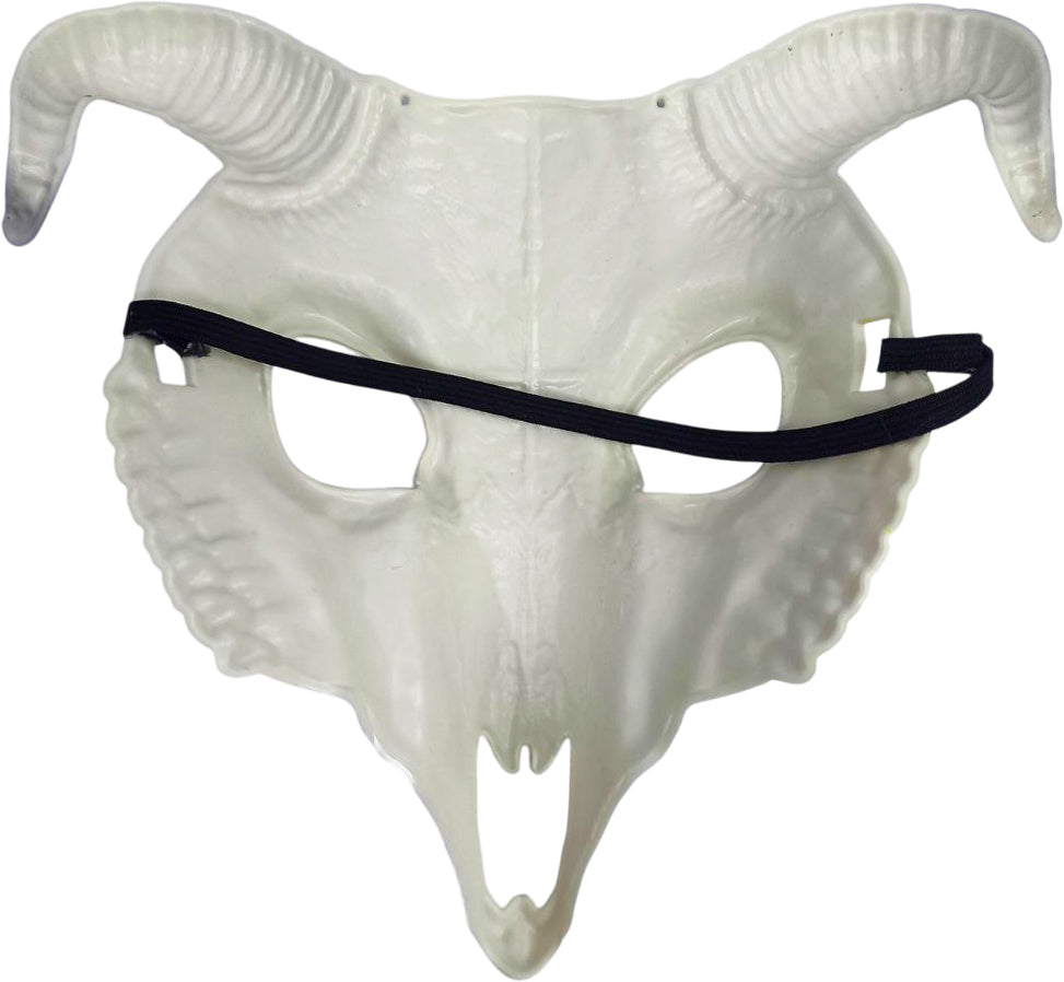 Máscara Calavera Cabra Chupacabras Realista para Disfraz Horror Halloween FR9610