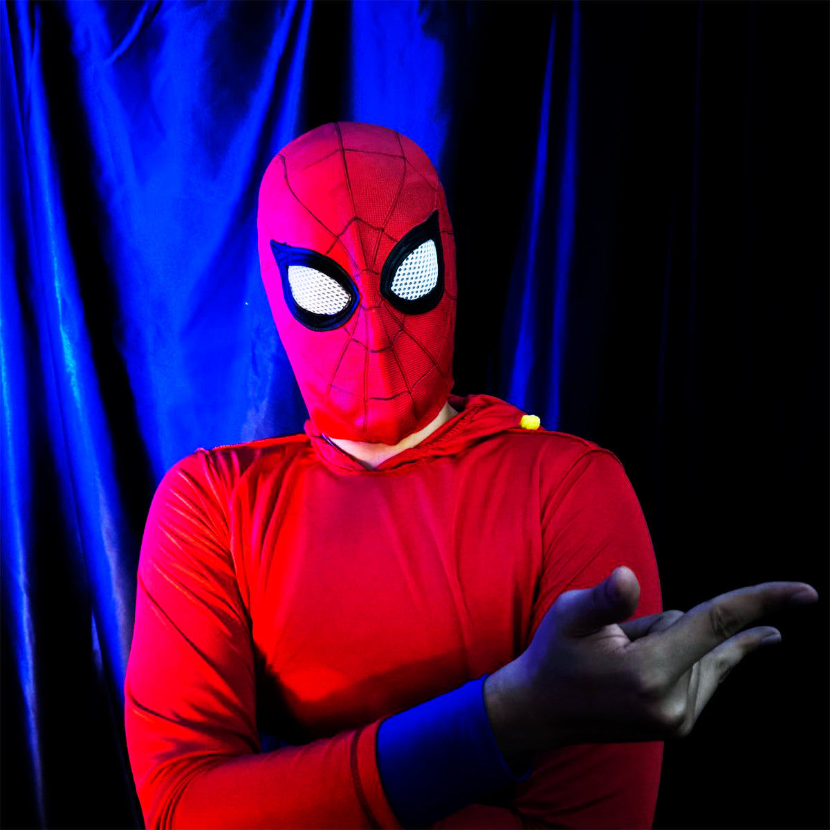 Máscara Spiderman Látex Realista Cosplay Halloween AT287-SL