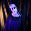 Máscara Monja Macabra Látex Halloween Disfraz OF-1466