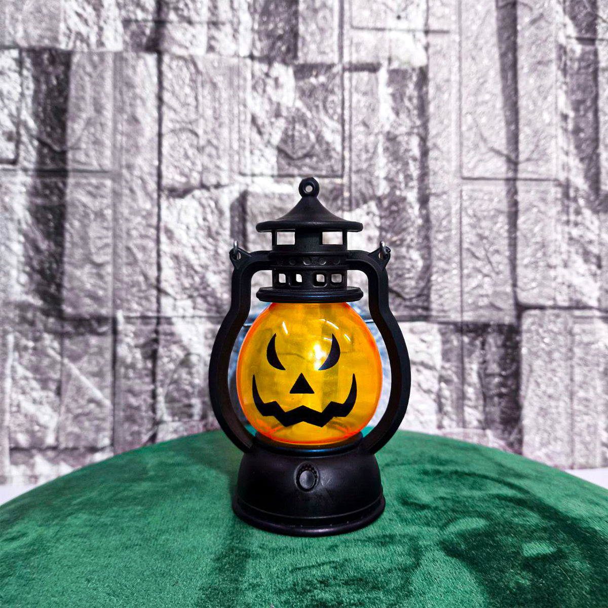 Farol LED Calabaza Halloween Decorativo Terror FALD-086