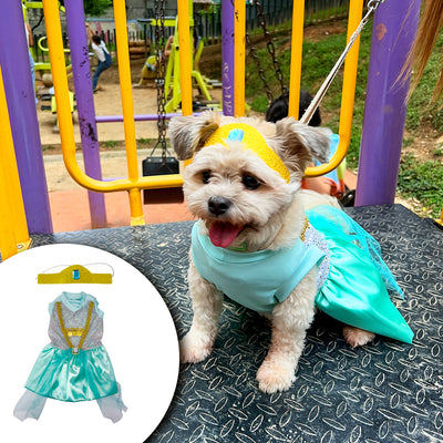 Disfraz Para Mascotas De Princesa Jasmine Halloween DMJ-013