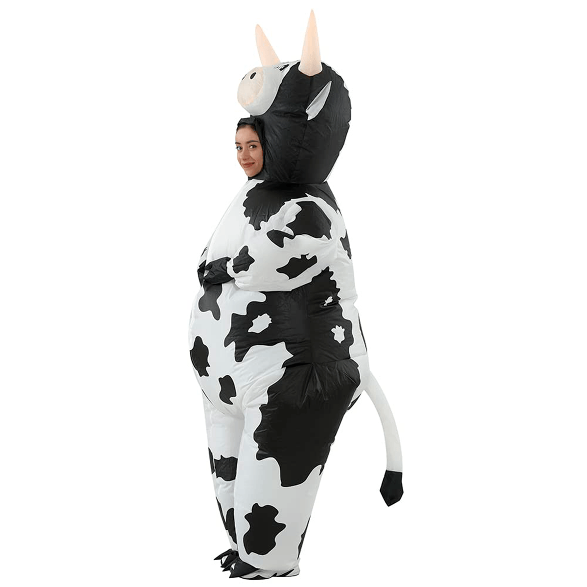 Disfraz Inflable De Vaca Dibujos Animados Para Adultos Halloween MA-910