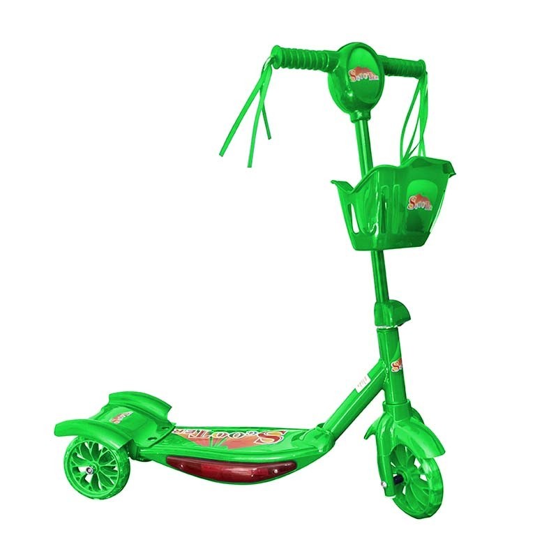 Patineta Scooter Canasta Monopatín Con Luces Y Sonidos MP01-JJL