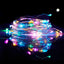 Luces Micro Led Pila Decoración Luz Navidad X 50 Luces Multicolor TX50B-C