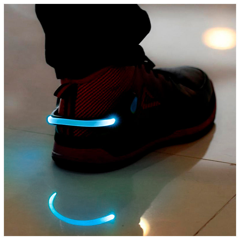 Luz LED Impermeable Clip Para Zapatos Deportes Ciclismo Correr JN201