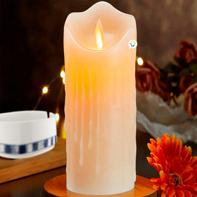 Vela LED Decorativa Navidad Fiestas Portátil 2858