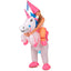 Disfraz Inflable Unicornio Traje Montable Fiesta Disfraces Halloween OF463