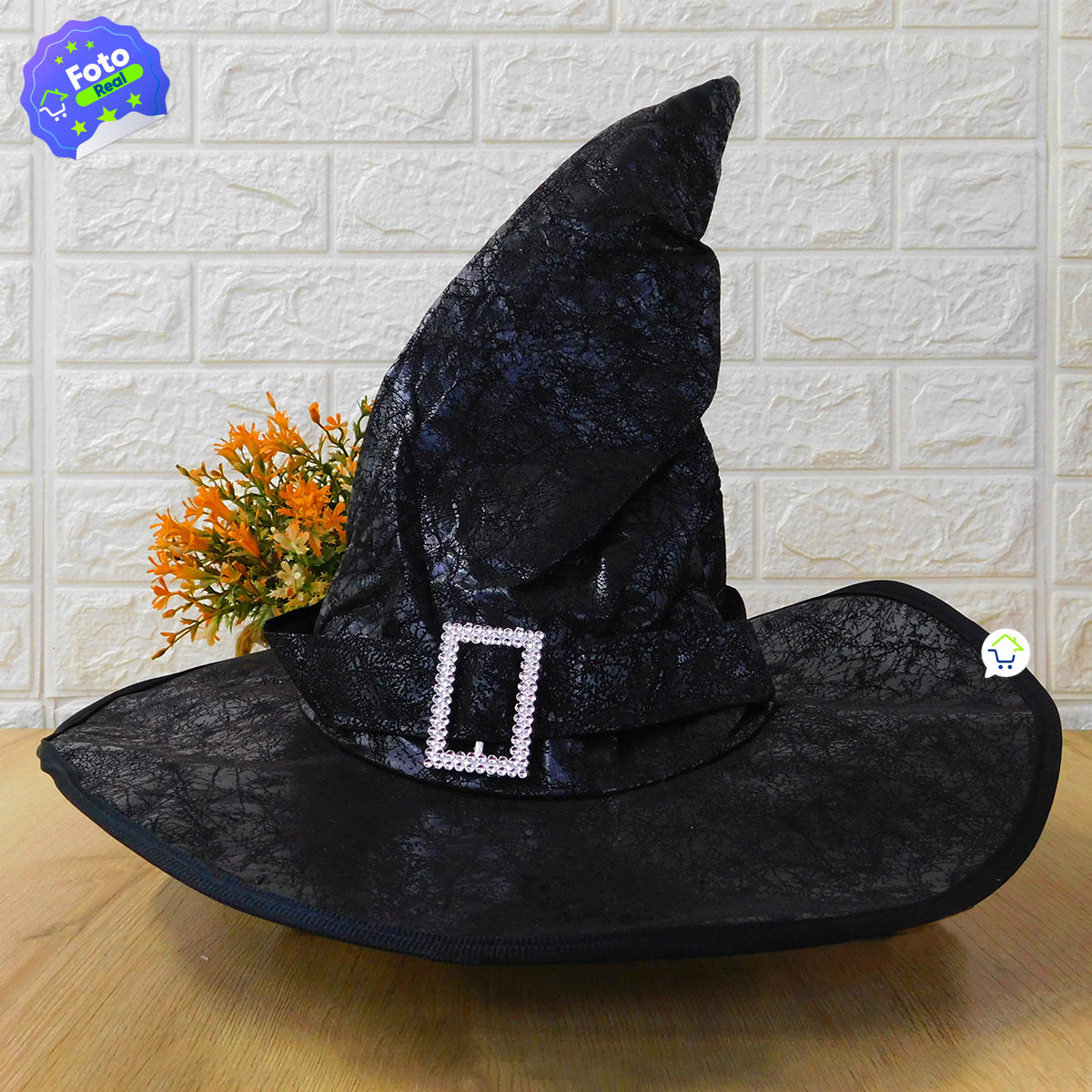 Sombrero De Bruja Accesorio Disfraz Halloween OF-637