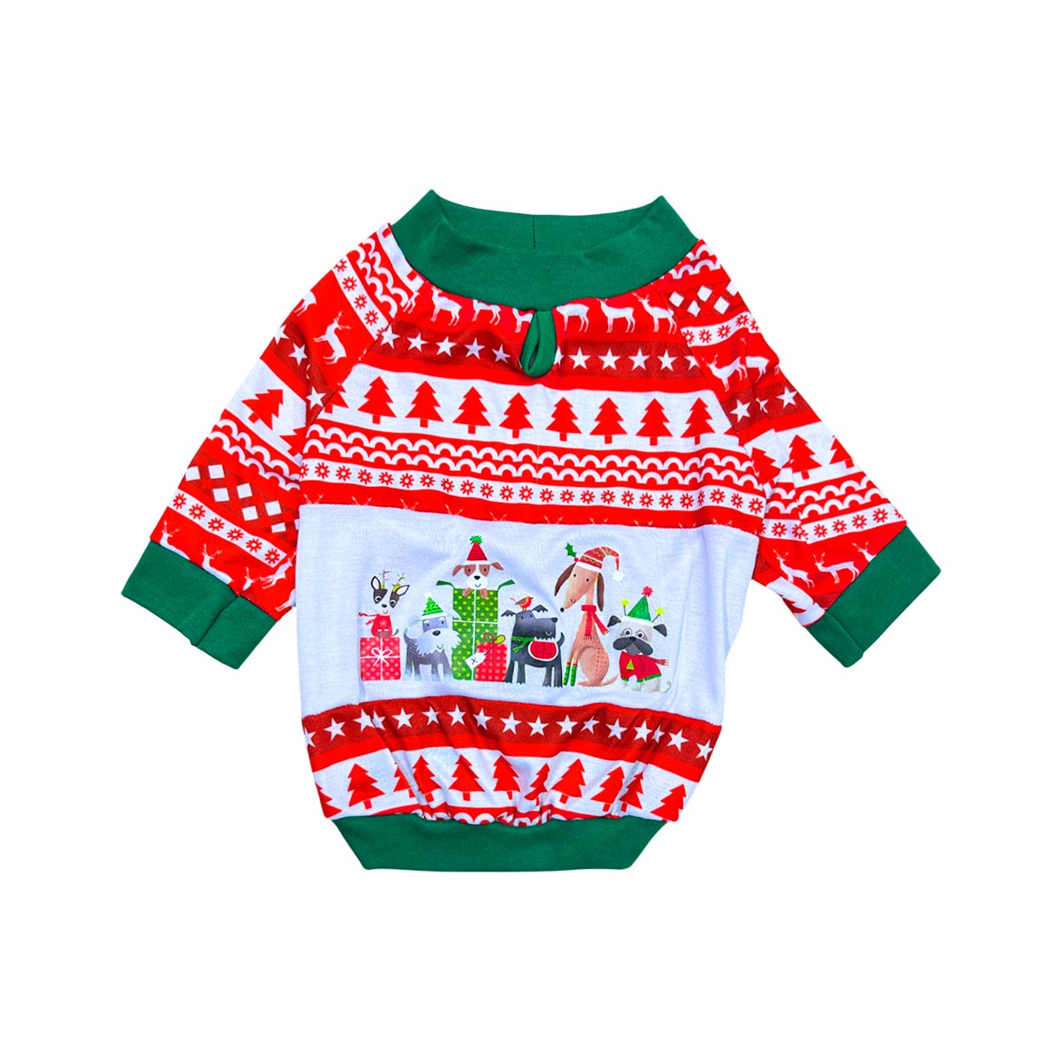 Disfraz Para Mascotas Suéter de Navidad Traje Navideño Perro Gato DPMNS