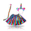 Set Disfraz Unicornio Accesorios Diadema Halloween Niñas Fiesta OF483