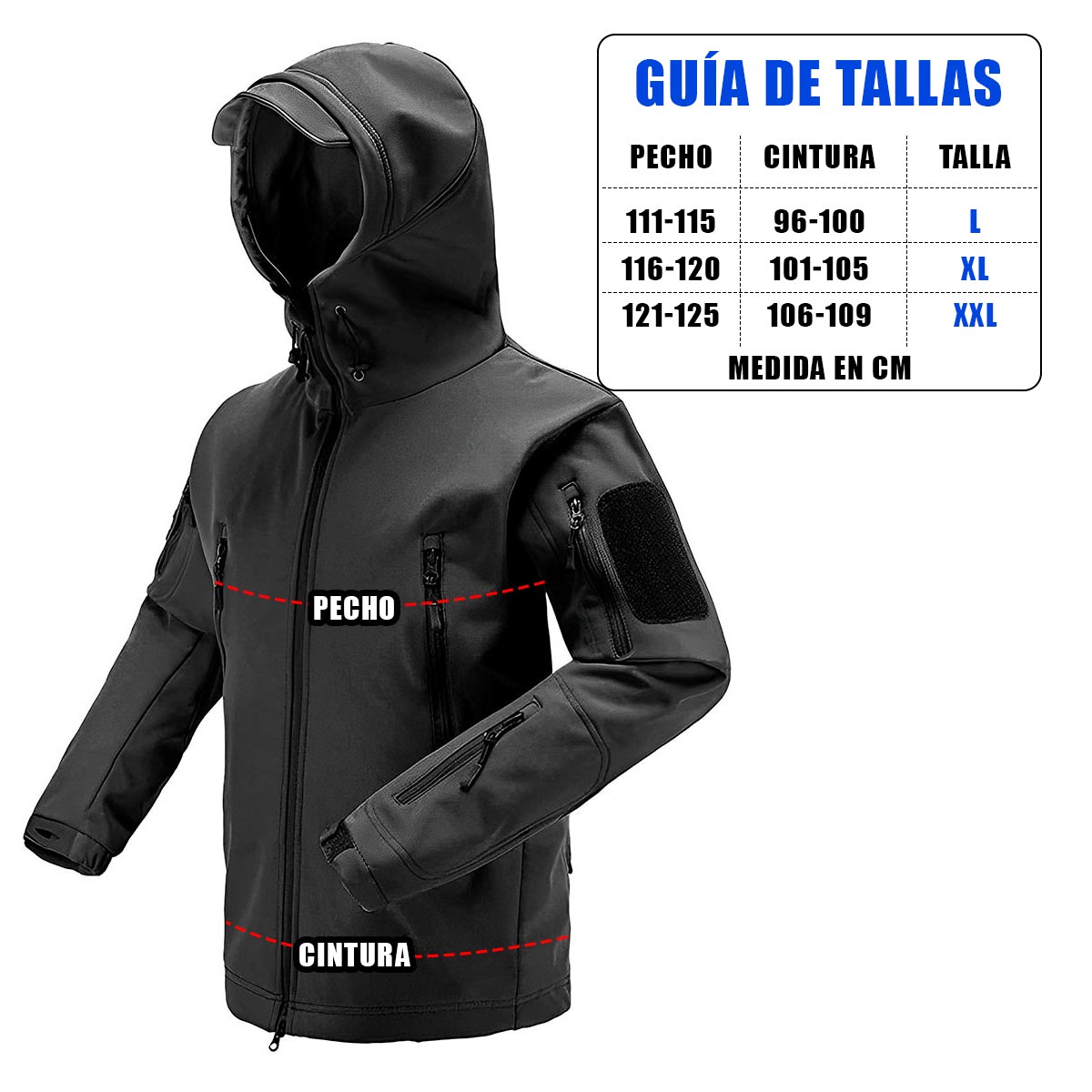 Chaqueta Impermeable Rompe Vientos Moto MK-016