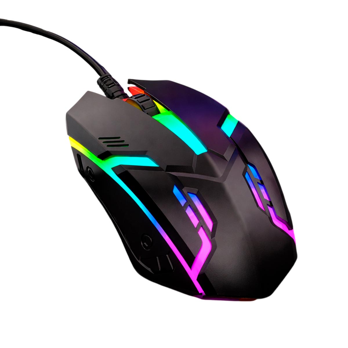 Mouse Gamer RGB Óptico Alámbrico USB Antideslizante para PC y Portátil M20
