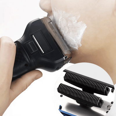 Rasuradora 3 en 1 Trimmer Afeitadora  Recargable para Barba Nariz y Patillas GM-6582