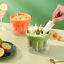 Molde para Helados Reutilizable 8 Puestos Yogurt y Paletas Caseras ICM-AL