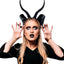 Diadema De Cuernos Para Halloween Accesorio Cosplay Gótico OF-1124