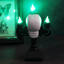 Candelabro Vela LED Calavera Halloween Decoración Terror AX936-7