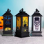 Set 4 Faroles Halloween Decorativos LED Decoración Casa FN01H