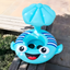 Flotador Pez Inflable Sombrilla Protectora Salvavidas Infantil Piscina MYT-87