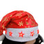 Gorro Navideño con Luces LED Estrellas Rojas GNEC001