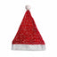Gorro Navideño Infantil con Estrellas Plateadas GNE001