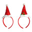 Diadema Navideña con Gorrito LED Fiesta y Navidad DGNL2