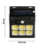 Luz Solar LED Con Sensor De Movimiento 6COB