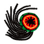 Sombrero Reggae con Rastas Negras Gorro Tejido Unisex Carnaval Halloween MA-110