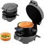 Hamburguesera Eléctrica Sandwichera Antiadherente para Hamburguesas y Sándwiches MH01