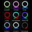 Aro De Luz 30cm Efectos RGB Flash LJJ-30