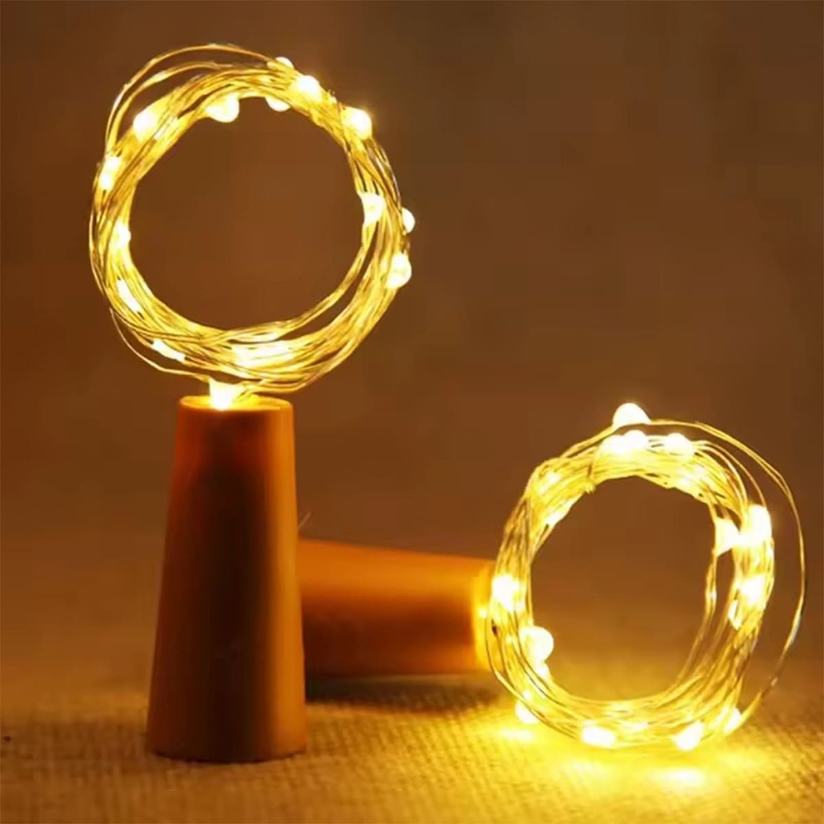 Luz Micro LED Tipo Corcho 3 Metros Decoración Hogar Eventos E30L-DC/C