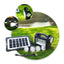 Kit Panel Solar Lámpara De Emergencia Bombillos Recargable Portátil Camping GD-205