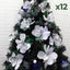 Flores Artificiales Para Árbol X12 Decoración Navidad 049