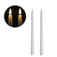 Vela Larga LED x2 Decorativa Efecto Real 830-33