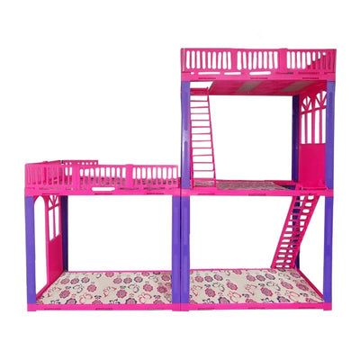 Casa De Muñecas Infantil Tipo Barbie Armable Carolina Sencillo 160