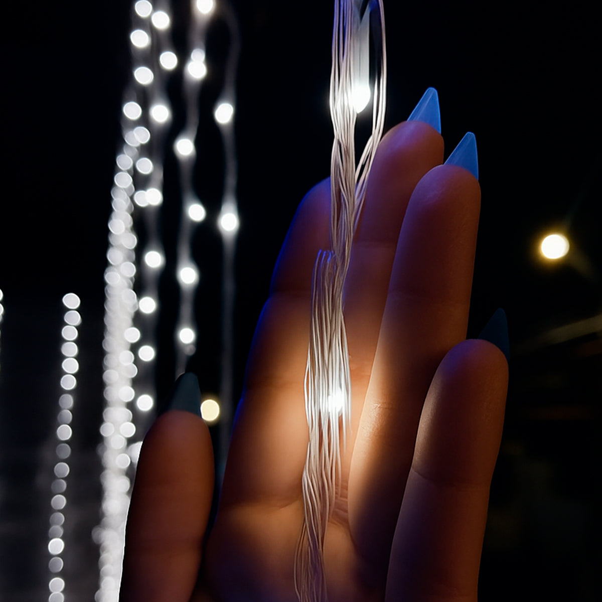 Cortina Luces LED Navidad 4x2M Decoración 1661