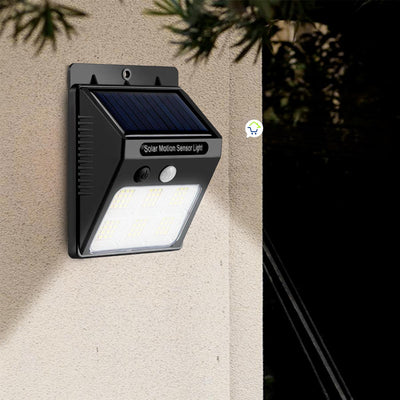 Luz Solar LED Con Sensor De Movimiento 6COB