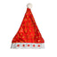 Gorro Navideño con Luces LED Estrellas Rojas GNEC001