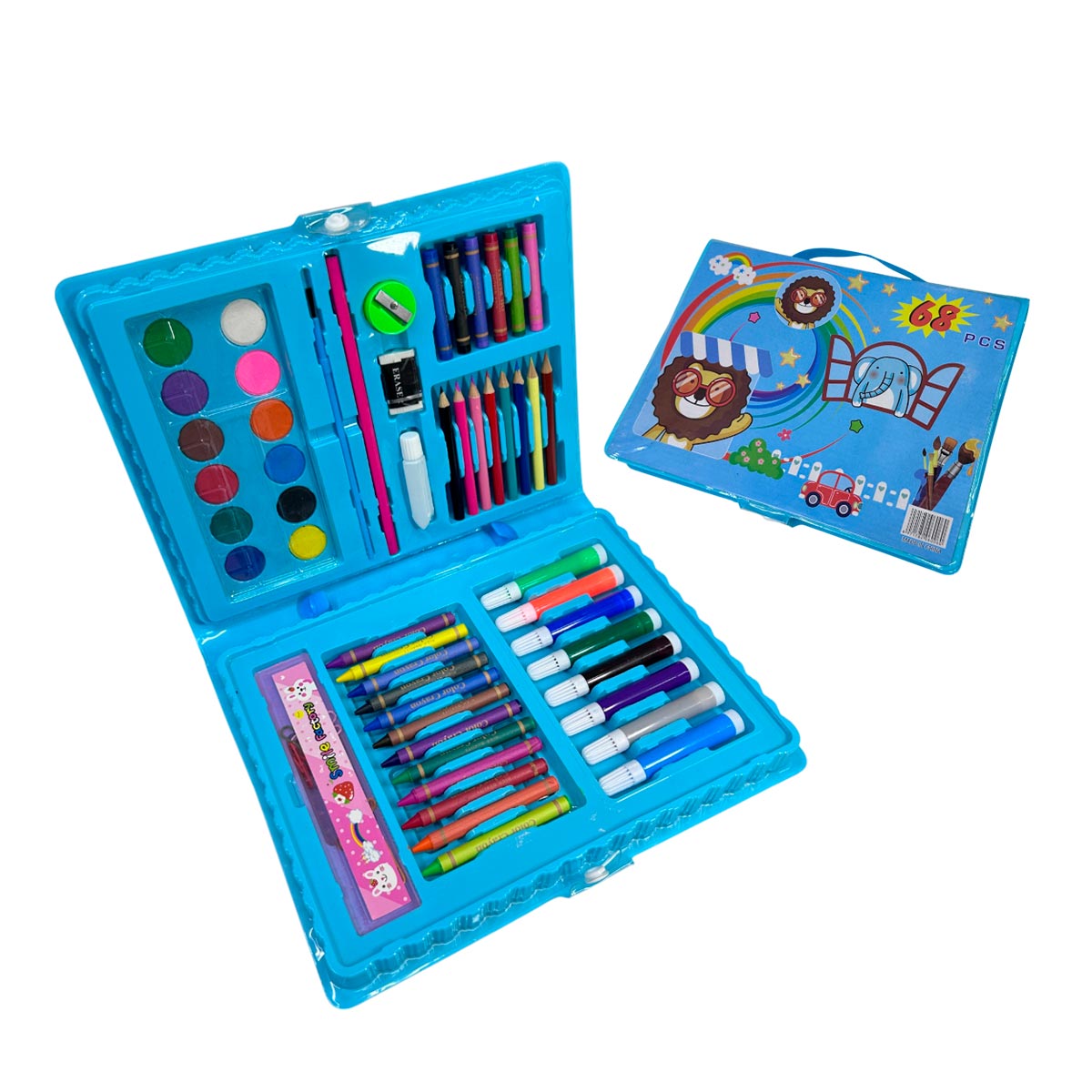 Set Dibujo 68 Piezas Arte Niños y Jóvenes 7211