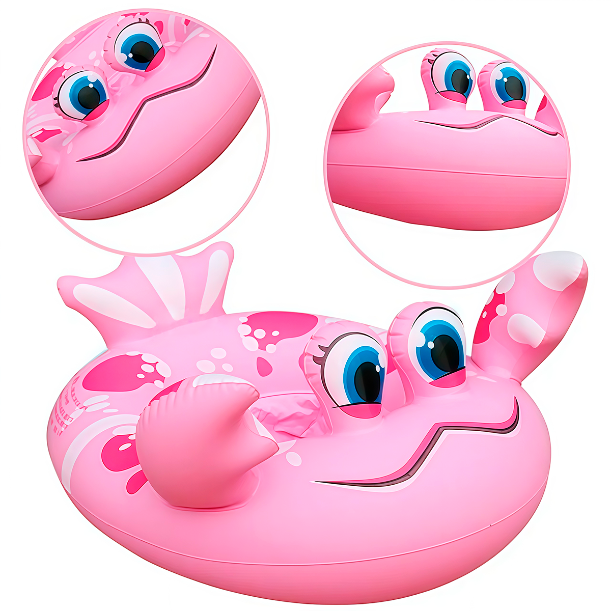 Flotador Cangrejo Inflable Salvavidas Infantil Piscina Pool HEA2204-140
