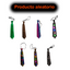 Set Corbatas LED X3 Halloween Disfraz Fiestas Adultos Niños AX936-8